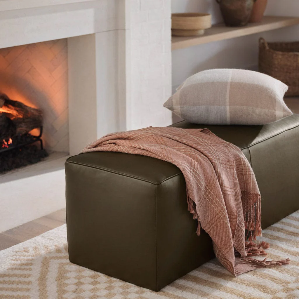 Torres Leather Bench - Image 5