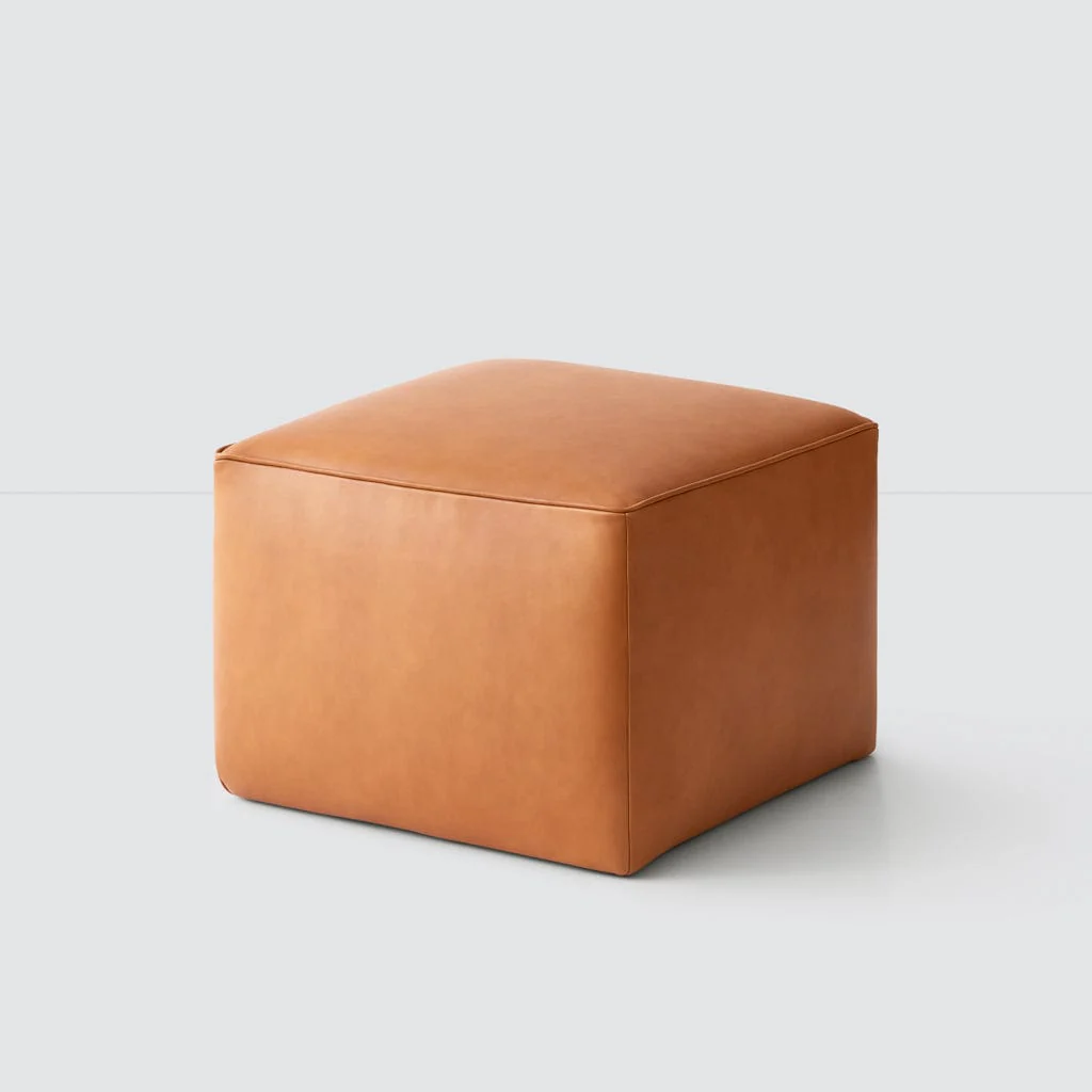 Torres Square Leather Ottoman - Medium & Large - Image 16