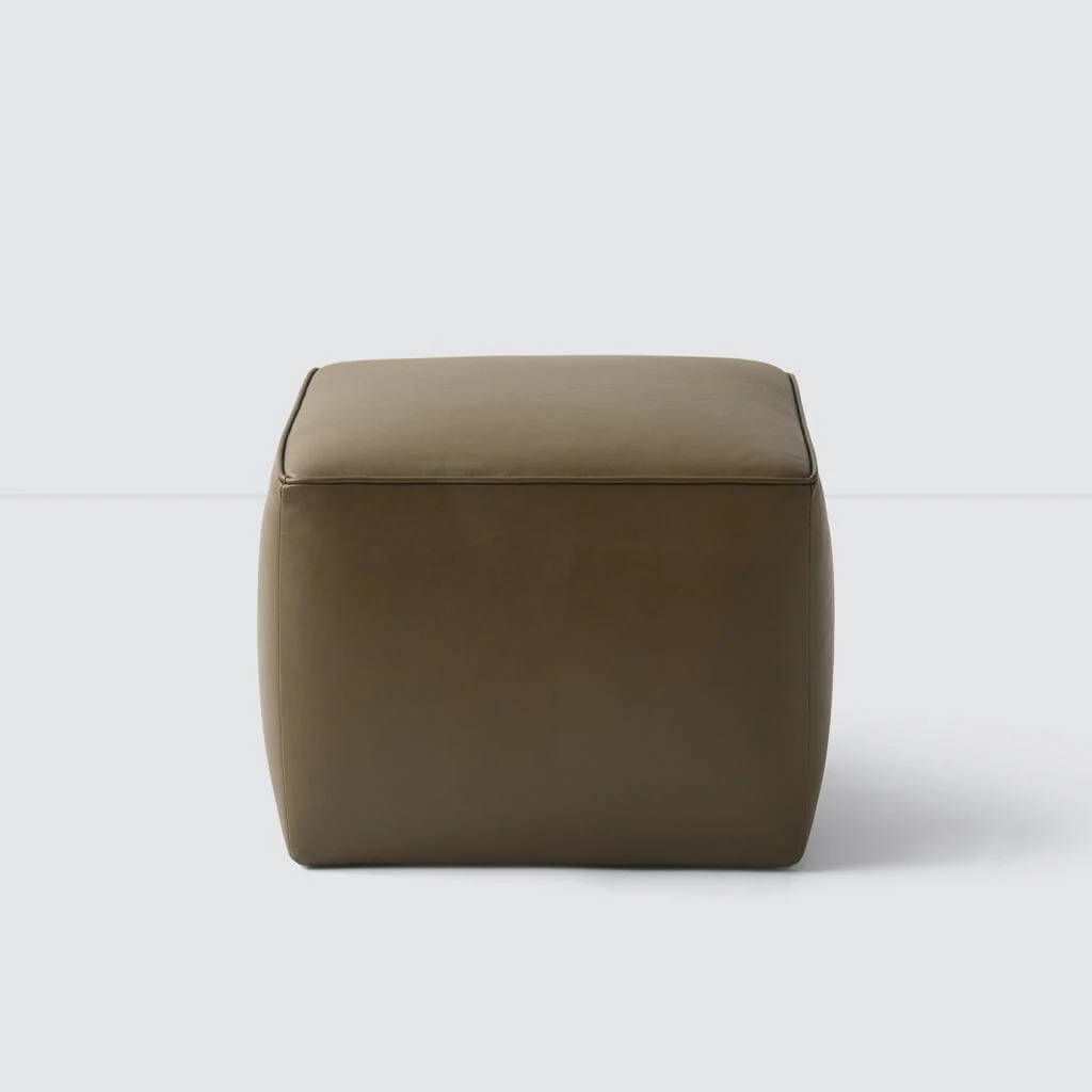 Torres Square Leather Ottoman - Medium & Large - Image 22