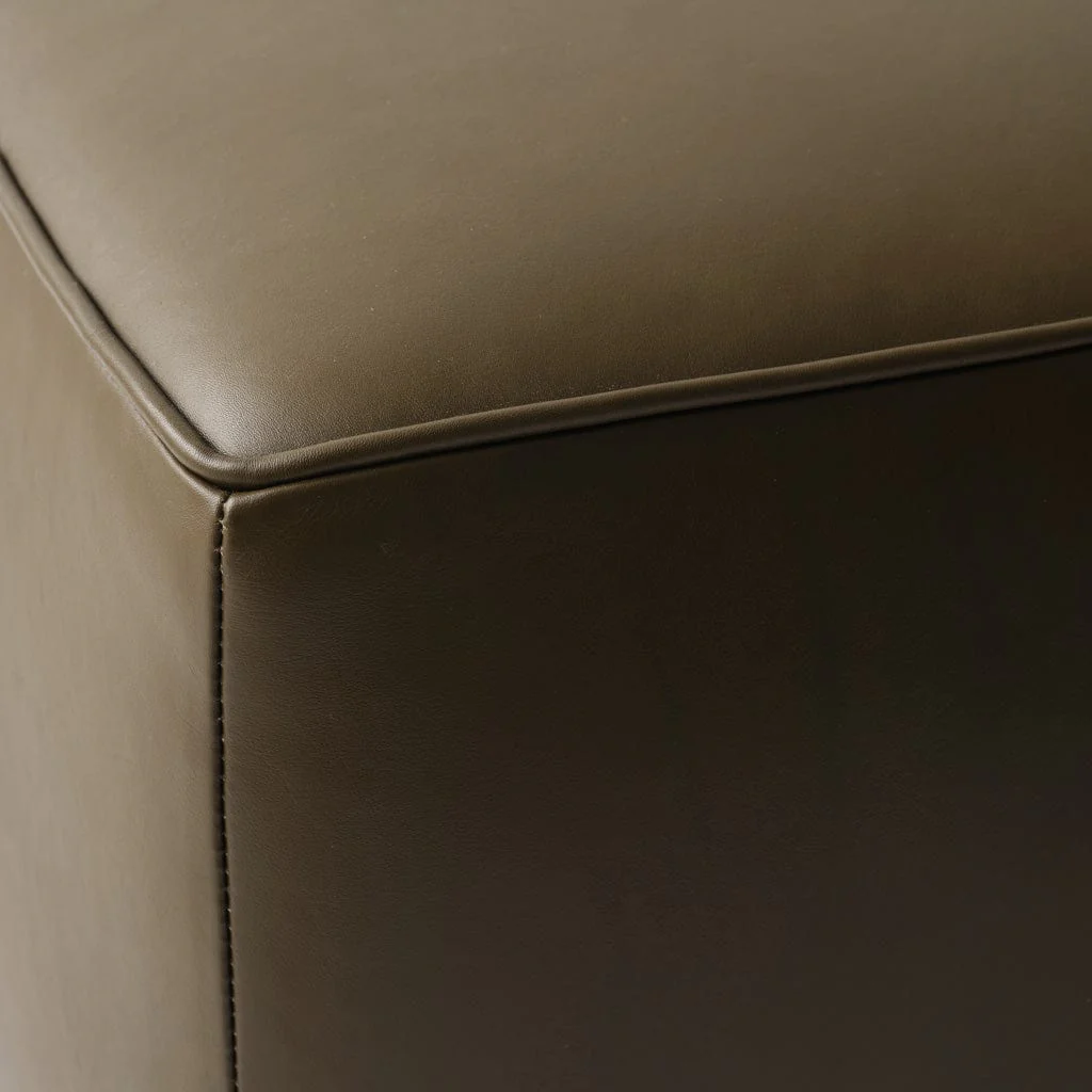 Torres Square Leather Ottoman - Medium & Large - Image 25
