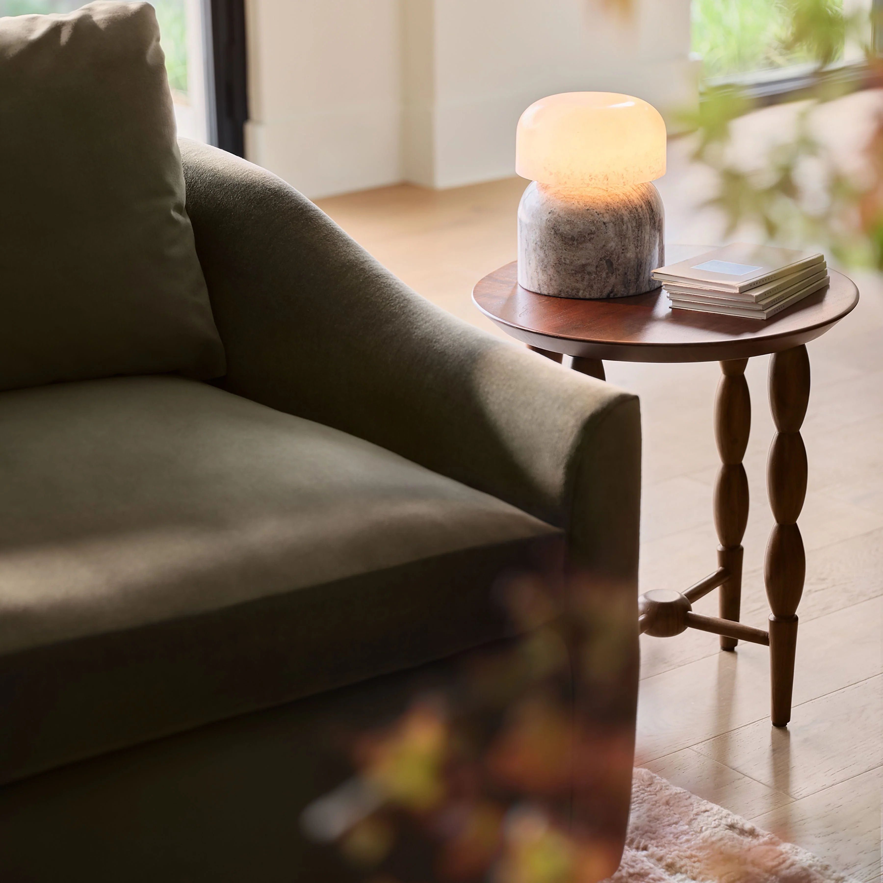 Veda Marble Table Lamp - Image 3